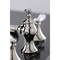 Kingston Brass KC7066BPL Bel-Air 8" Widespread Bathroom Faucet, Polished Nickel KC7066BPL - alternate 5